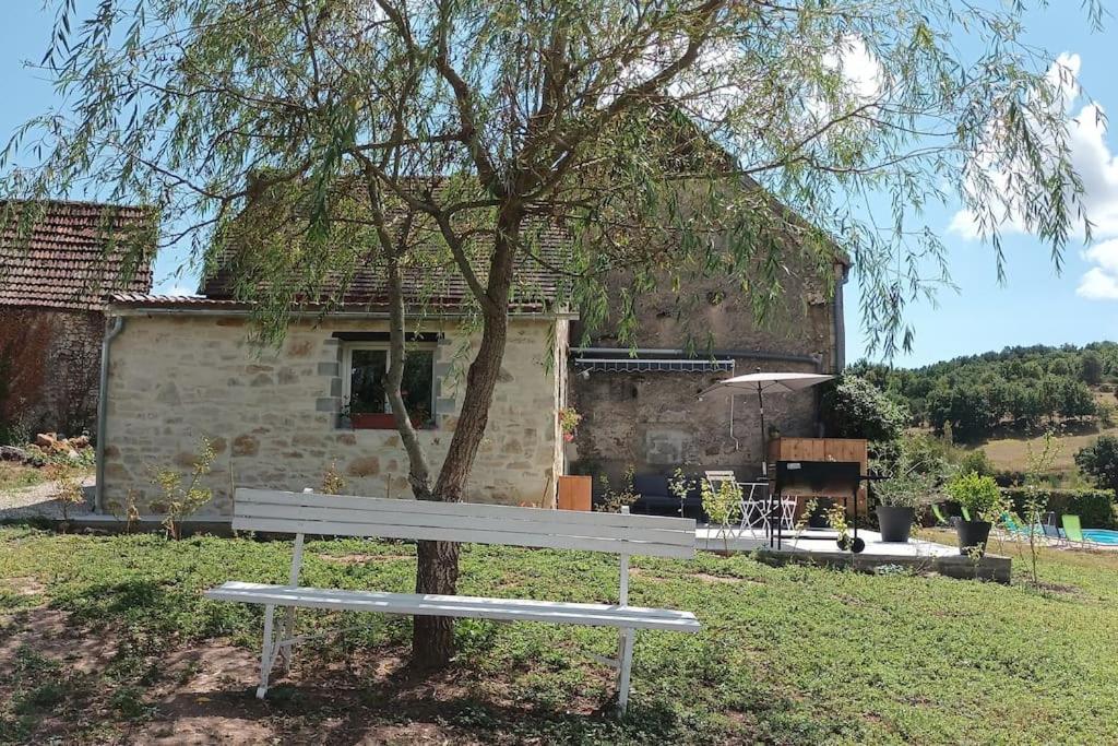 Gite La Taniere Classe 3 Etoiles Avec Terrasse Et Piscine Vila La Bachellerie Exterior foto