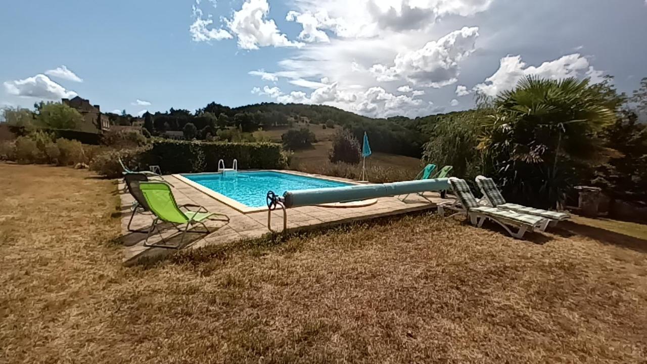 Gite La Taniere Classe 3 Etoiles Avec Terrasse Et Piscine Vila La Bachellerie Exterior foto