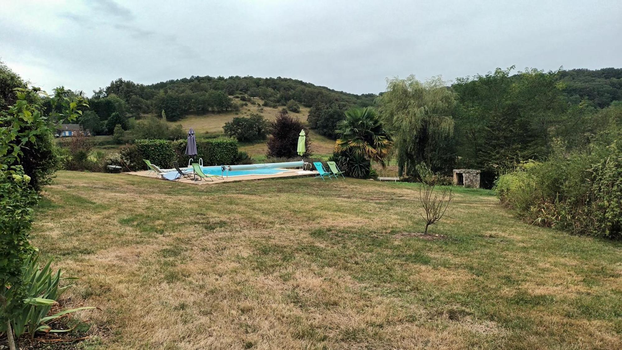 Gite La Taniere Classe 3 Etoiles Avec Terrasse Et Piscine Vila La Bachellerie Exterior foto